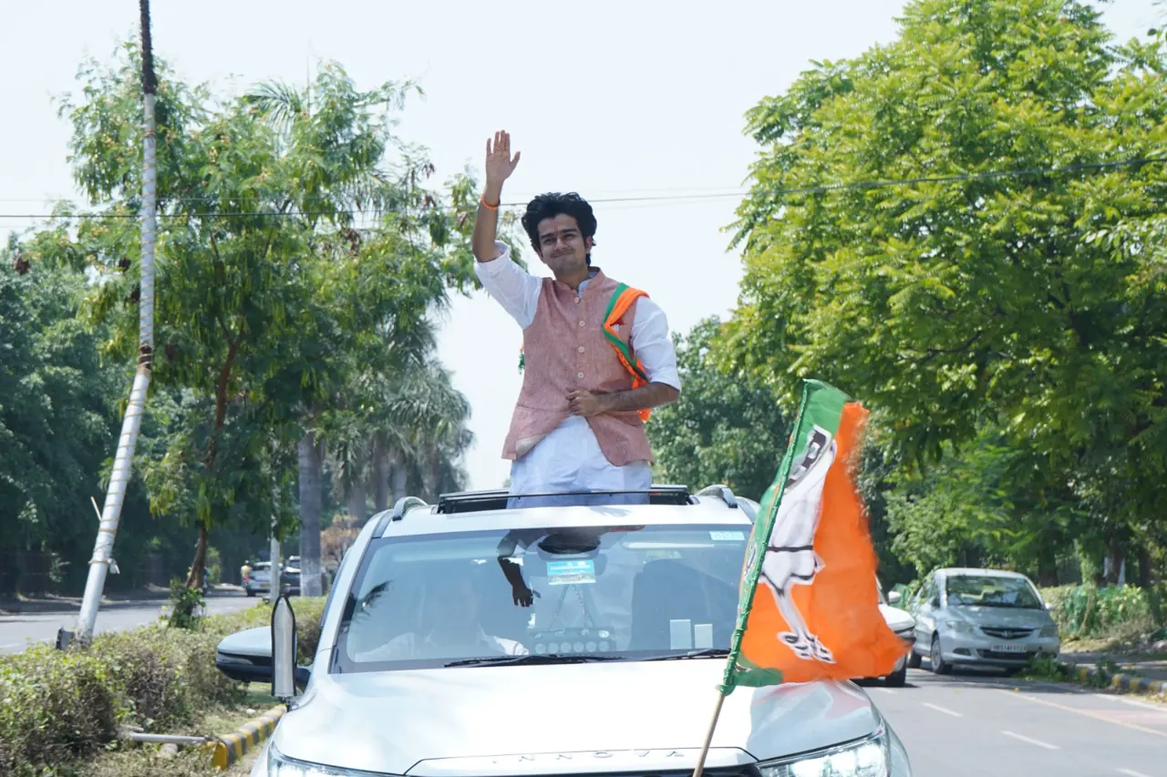 Parth Gupta Files Nomination for Ward 6 in Panchkula — photo 6