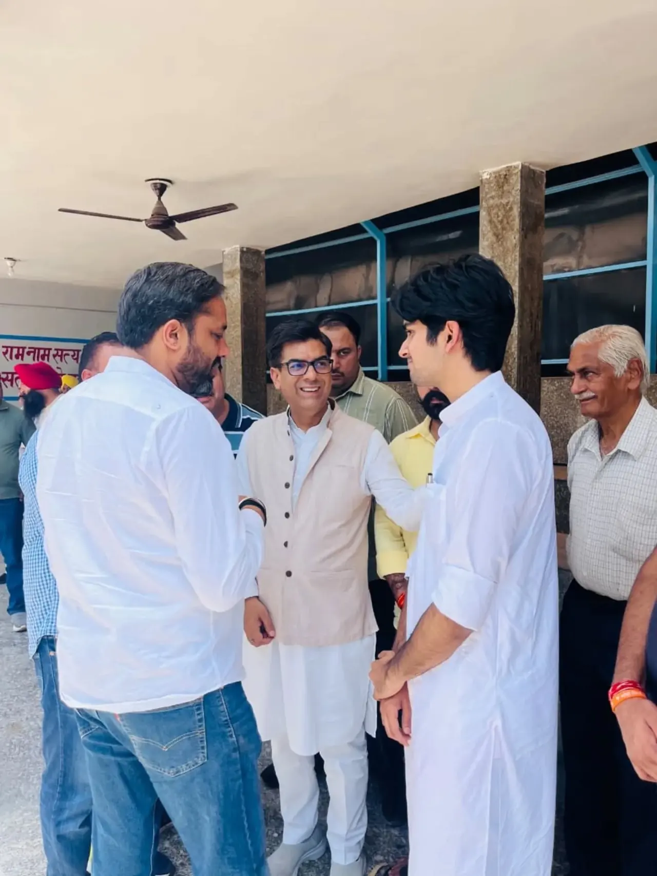 Parth Gupta Joins Chandigarh Mayor Saurabh Joshi in Ward 6 Development Push