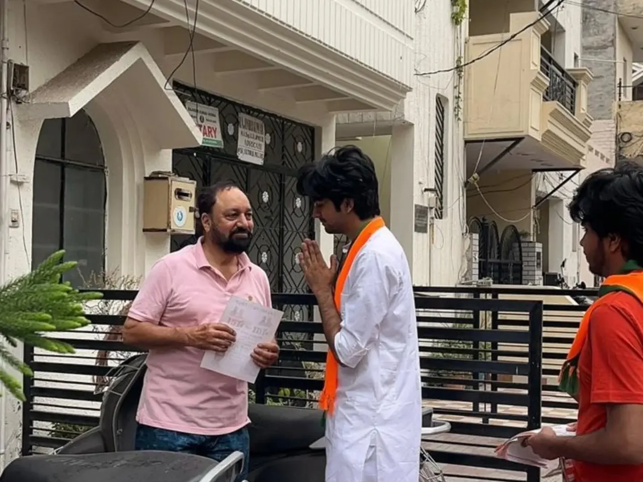 Parth Gupta Goes Door-to-Door Across Ward 6, Panchkula, Listening to Every Family — photo 3