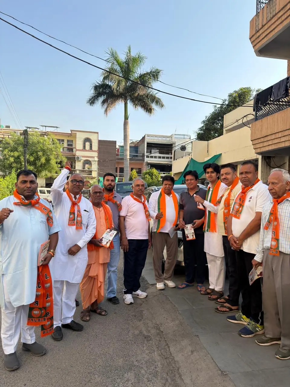 Parth Gupta's Door-to-Door Outreach Continues in Ward 6, Panchkula — photo 3