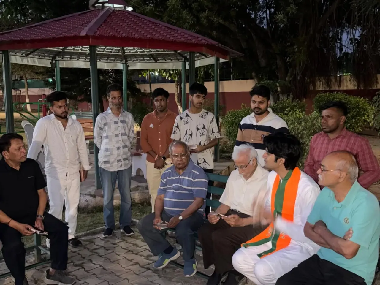 Parth Gupta Appeals to Ward 6 Voters of Every Generation for May 10 Poll — photo 4