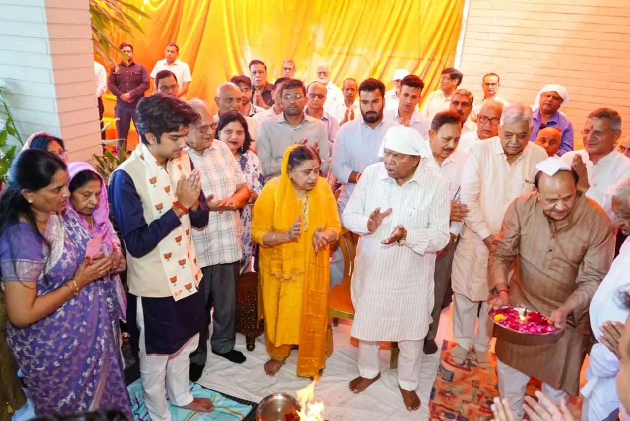 Councillor Parth Gupta Marks His Birthday with a Hawan in Panchkula — photo 5