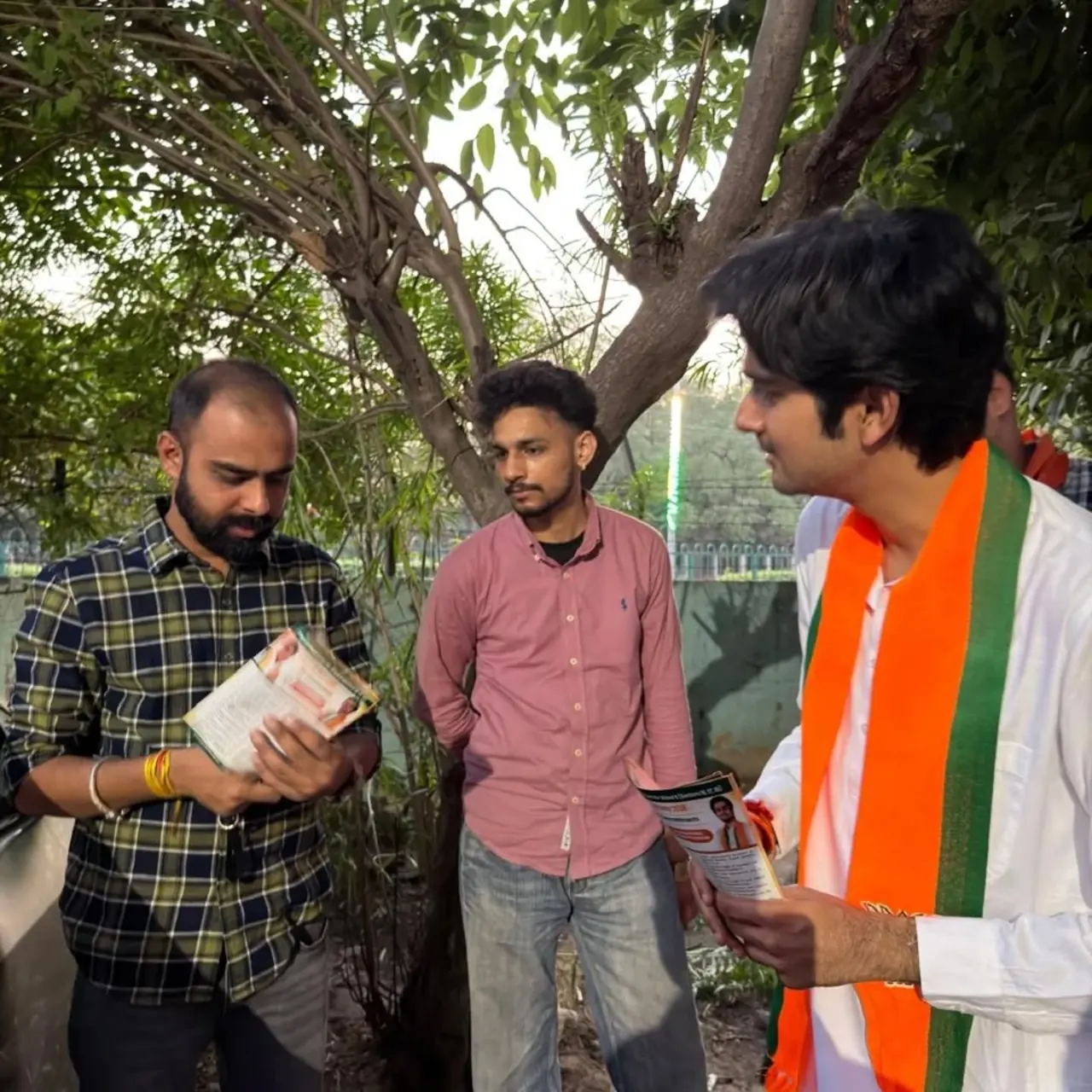 Parth Gupta Takes His Campaign Door to Door in Ward 6, Panchkula — photo 3