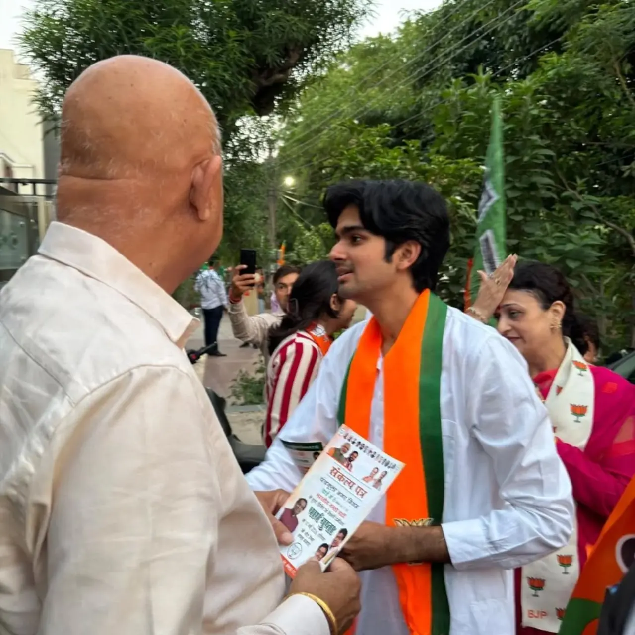 Parth Gupta Takes His Campaign Door to Door in Ward 6, Panchkula — photo 7