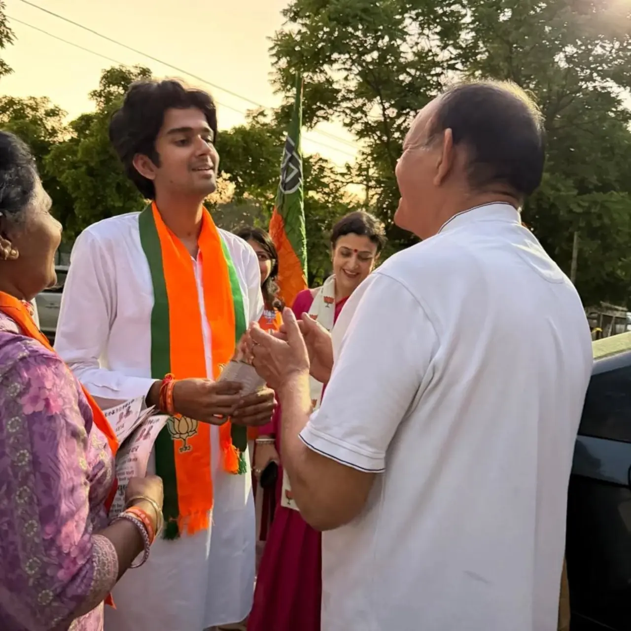 Parth Gupta Takes His Campaign Door to Door in Ward 6, Panchkula — photo 8