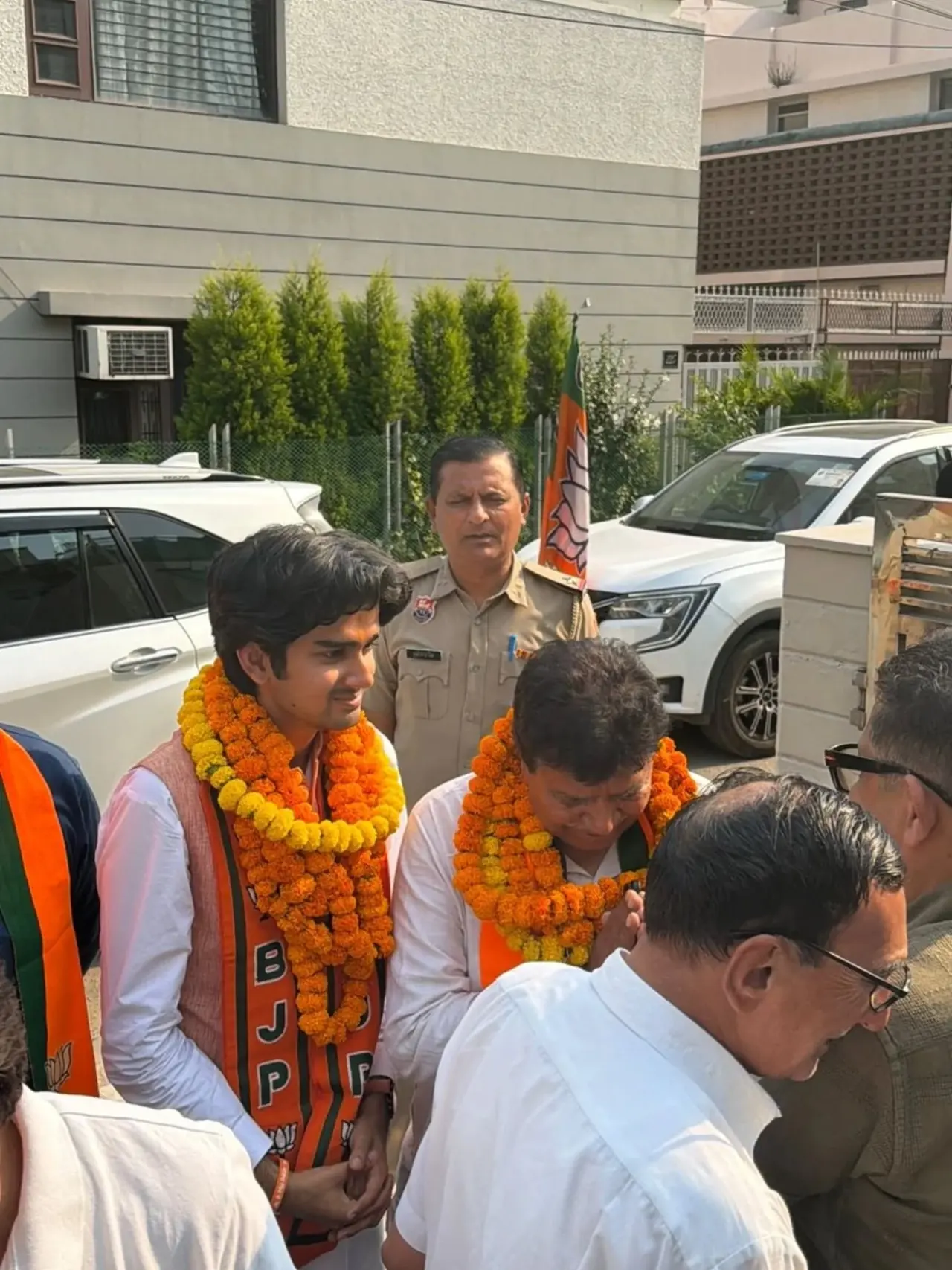 Parth Gupta Holds Baithak and Jan Sampark Drive in Ward 6, Panchkula — photo 5