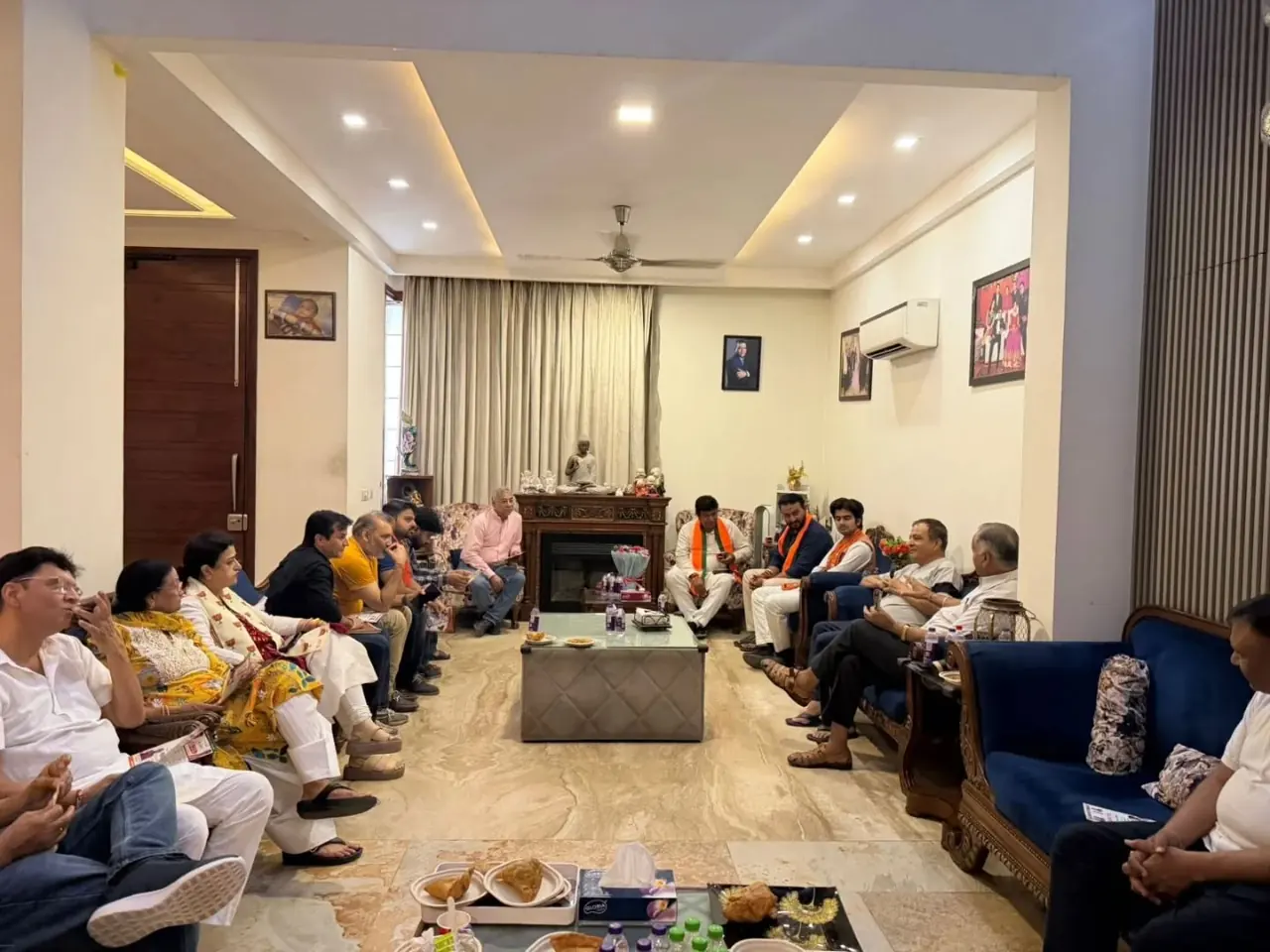 Parth Gupta Holds Baithak and Jan Sampark Drive in Ward 6, Panchkula — photo 6