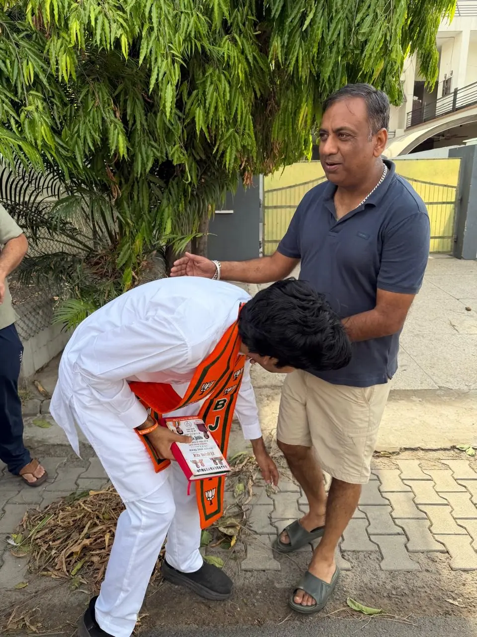 Parth Gupta Takes Ward 6 Jan Sampark Door-to-Door in Panchkula — photo 5