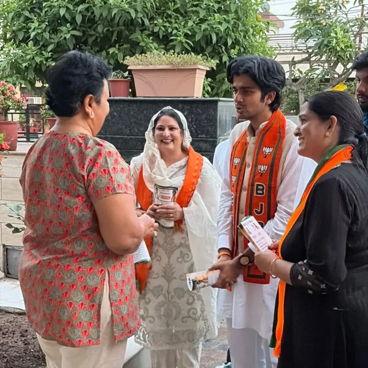 Parth Gupta Leads Jan Sampark Outreach Across Ward 6, Panchkula — photo 2