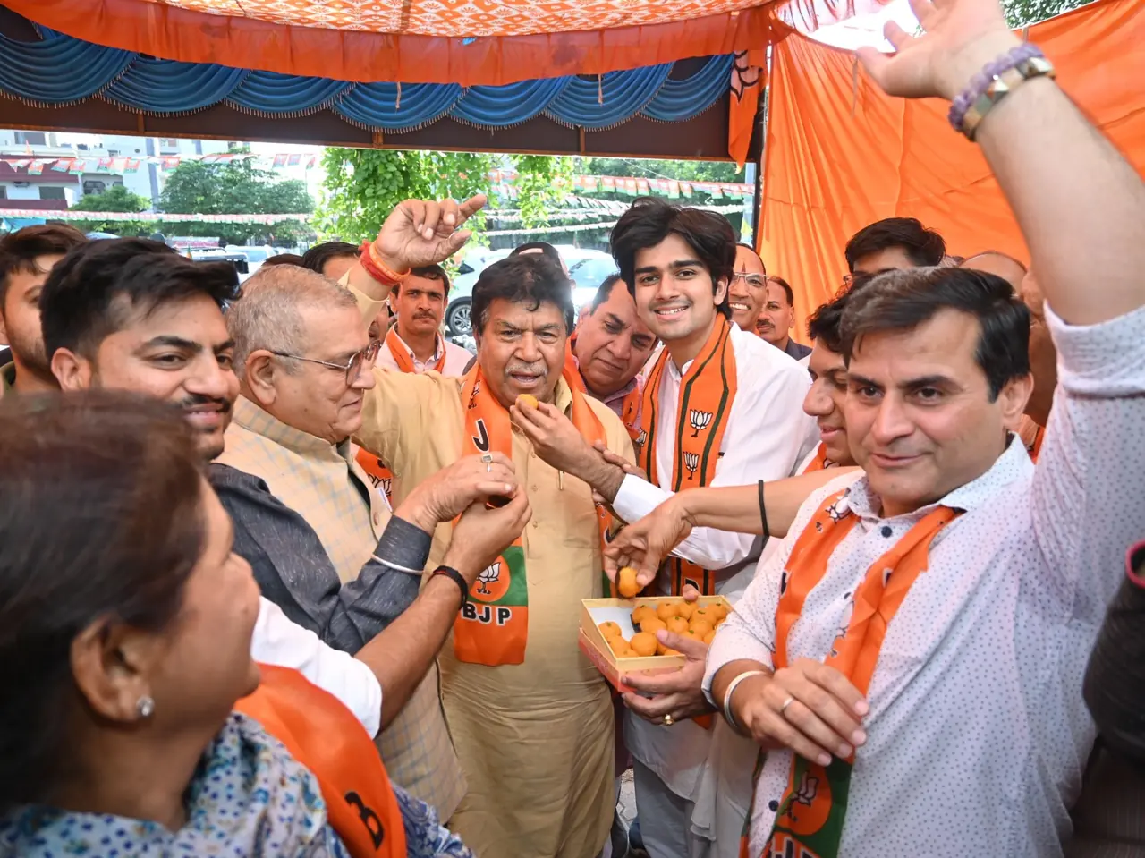 Ward 6 Panchkula Celebrates BJP's Historic Election Wins — photo 2