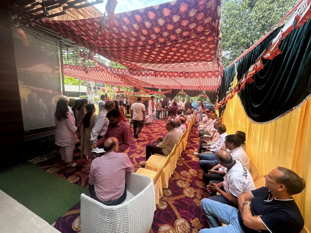 Parth Gupta Joins Ward 6 Residents for a 'Chai Par Charcha' in Panchkula — photo 4