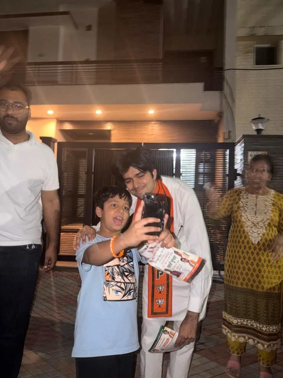 Parth Gupta Takes Jan Sampark Door-to-Door in Ward 6, Panchkula — photo 2