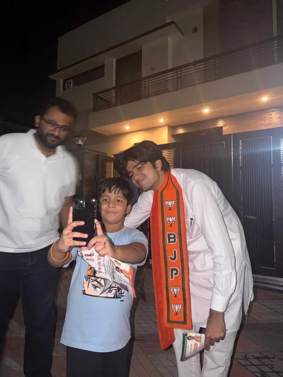 Parth Gupta Takes Jan Sampark Door-to-Door in Ward 6, Panchkula — photo 3