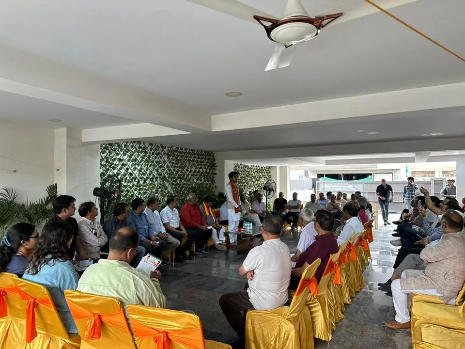 Parth Gupta's Door-to-Door Jan Sampark Drive in Ward 6, Panchkula — photo 3