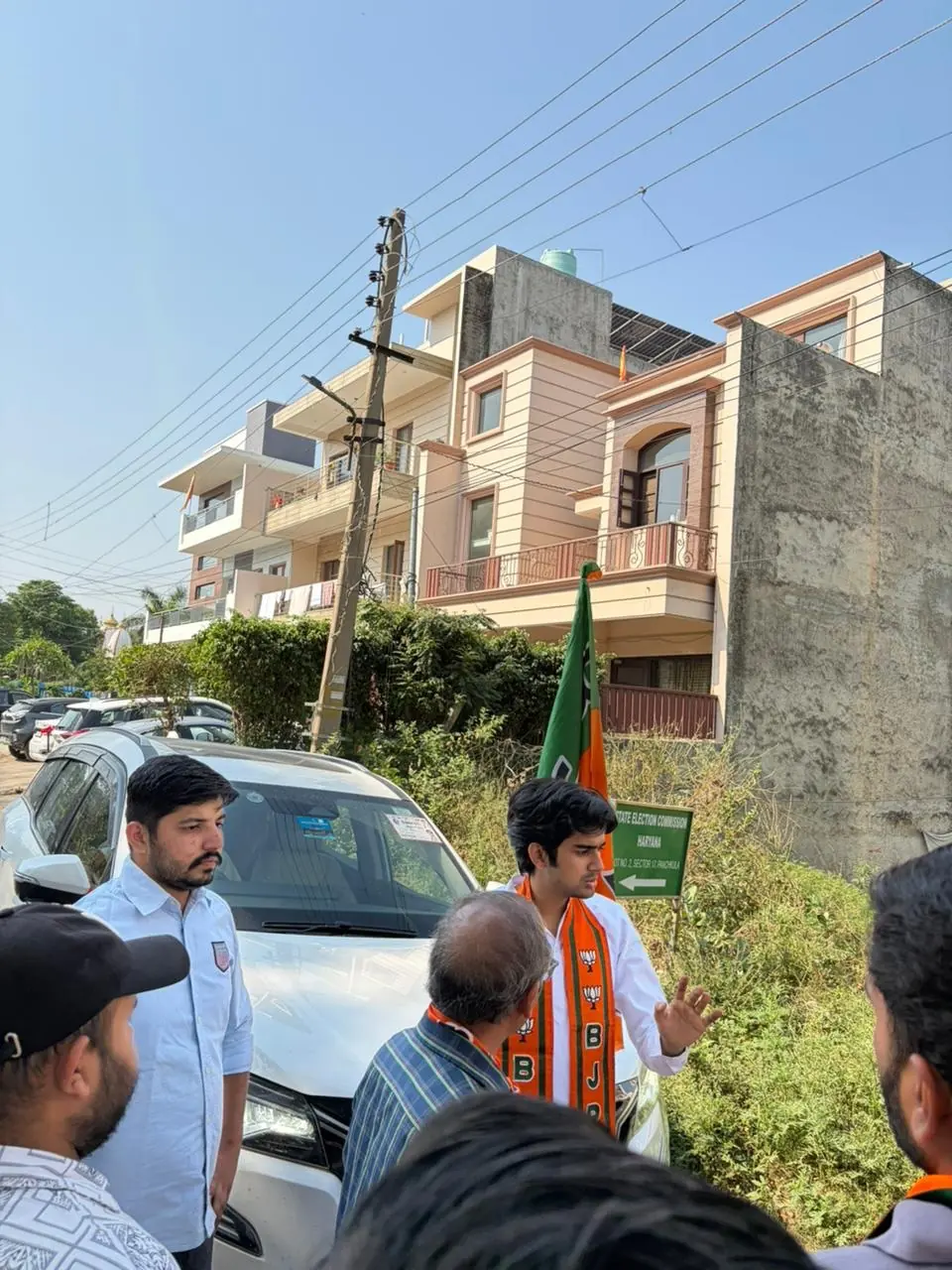 Councillor Parth Gupta's Door-to-Door Outreach in Ward 6, Panchkula — photo 5