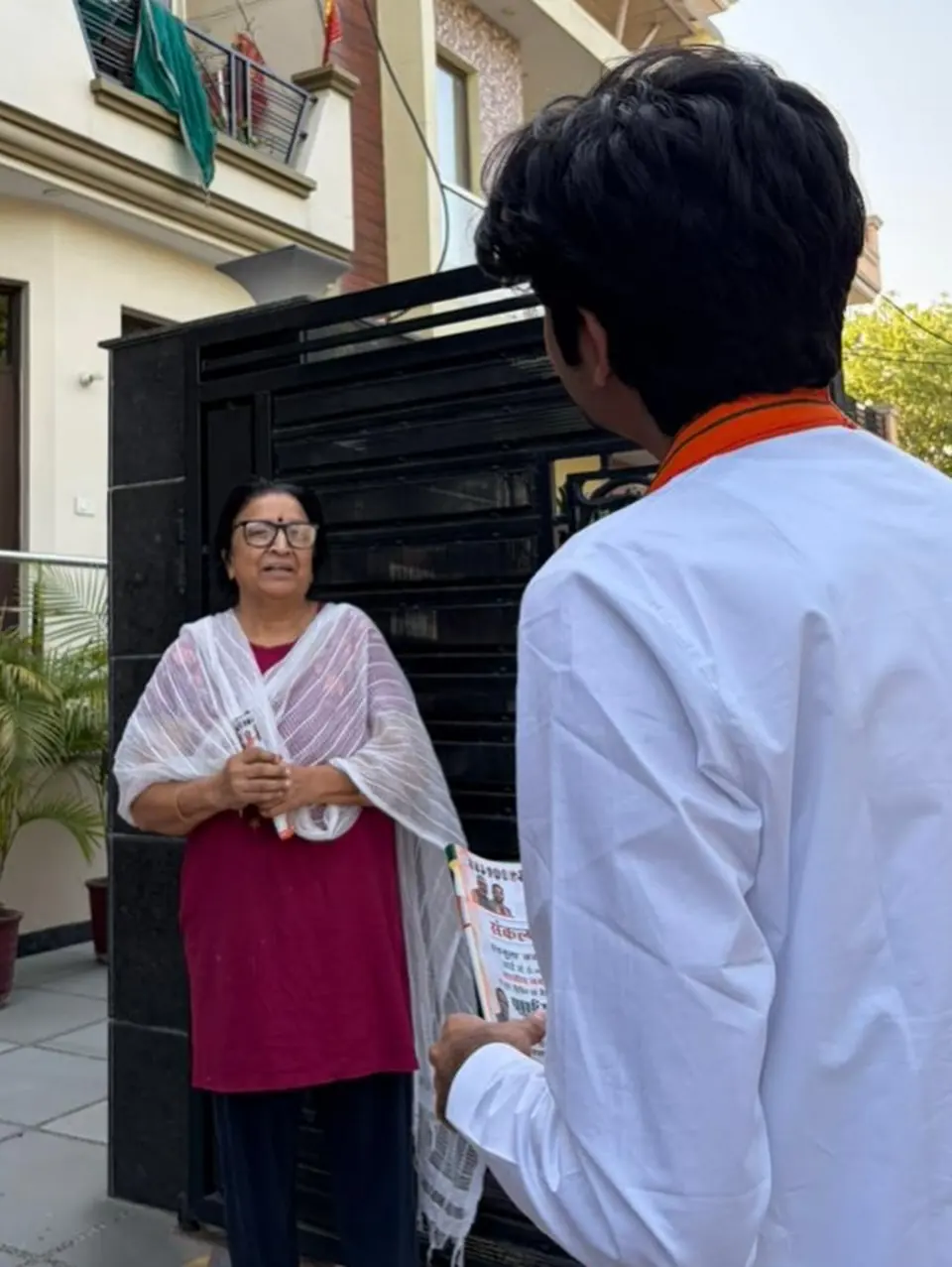 Parth Gupta Takes Door-to-Door Outreach to Ward 6 in Panchkula — photo 3