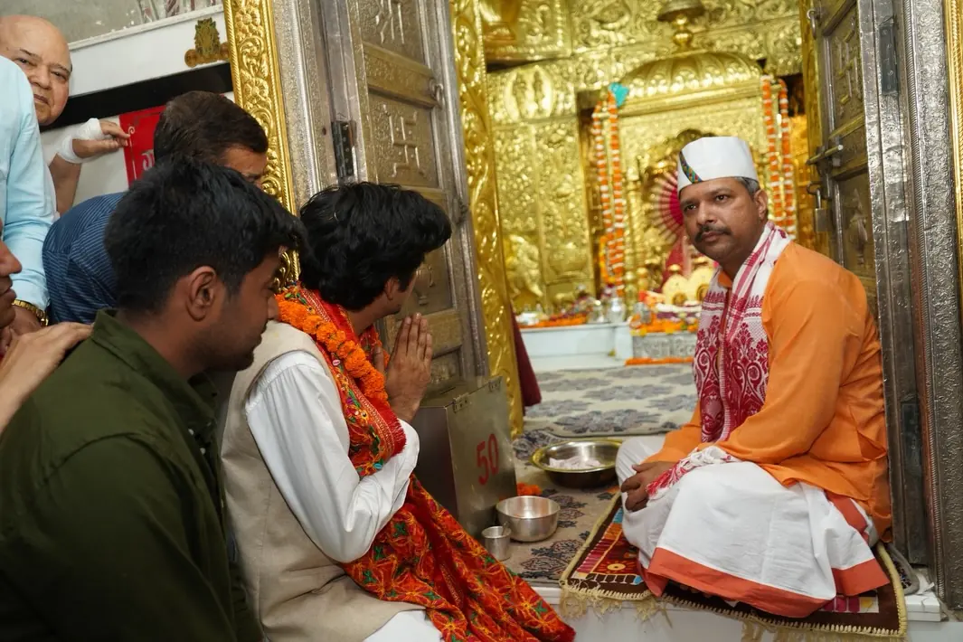 Parth Gupta Marks Historic Ward 6 Win With Blessings at Mata Mansa Devi — photo 4
