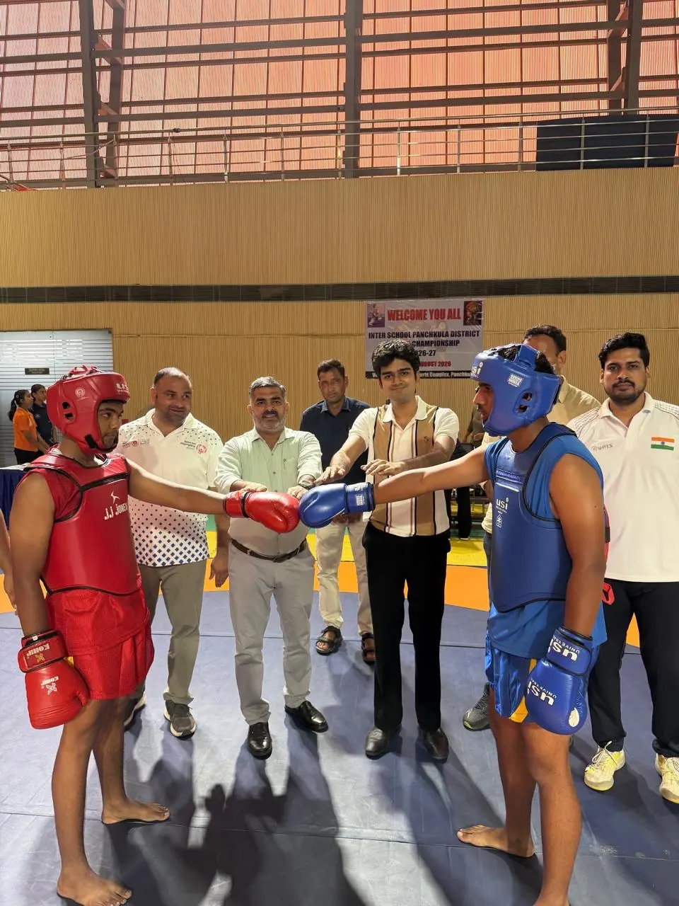 Parth Gupta Invited as Chief Guest at SGFI District Wushu Competition, Panchkula
