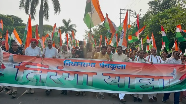 Parth Gupta Hails Panchkula's Grand Tiranga Yatra