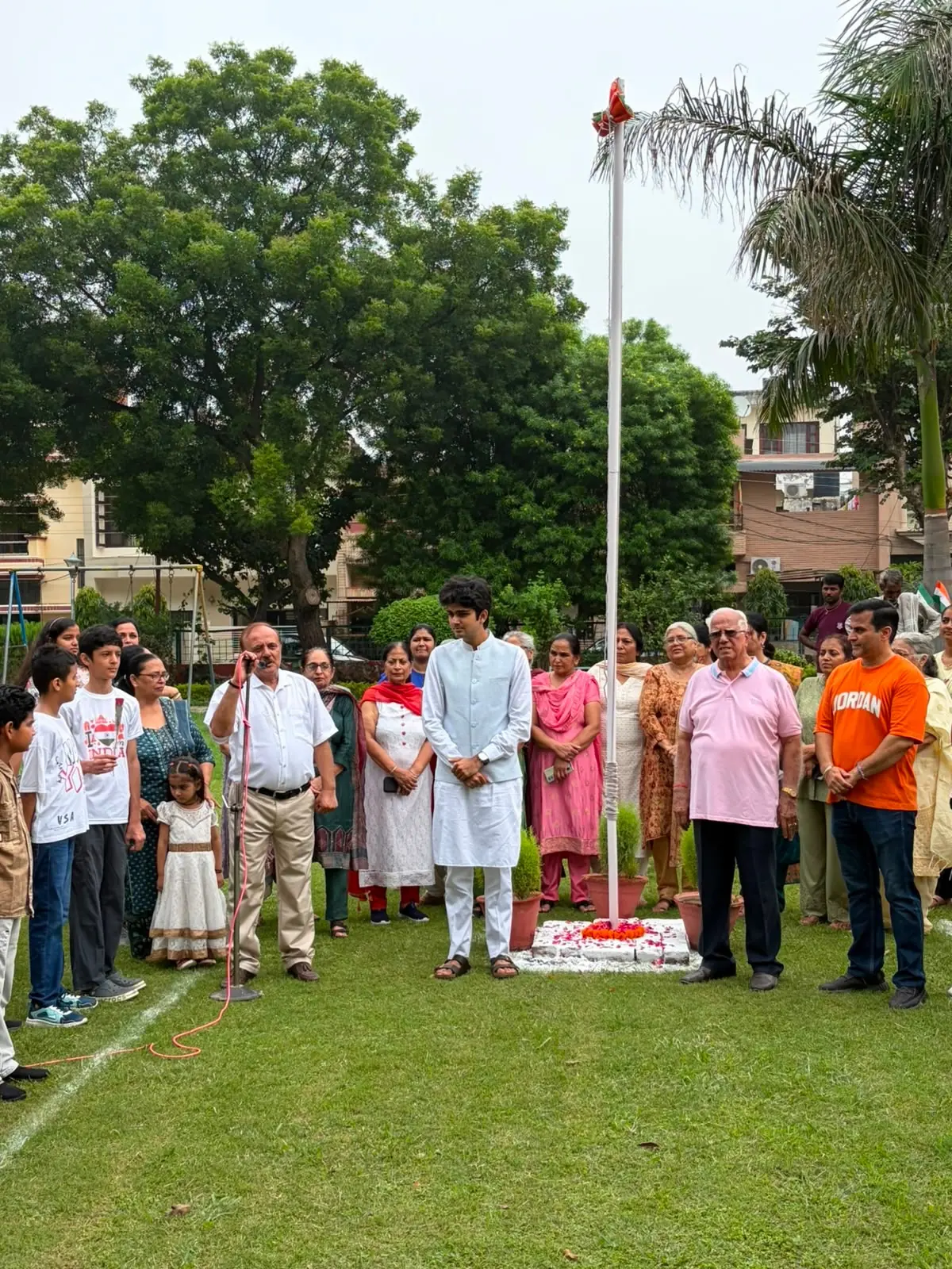 Councillor Parth Gupta Joins Independence Day Celebrations in Sector 16, Panchkula — photo 3