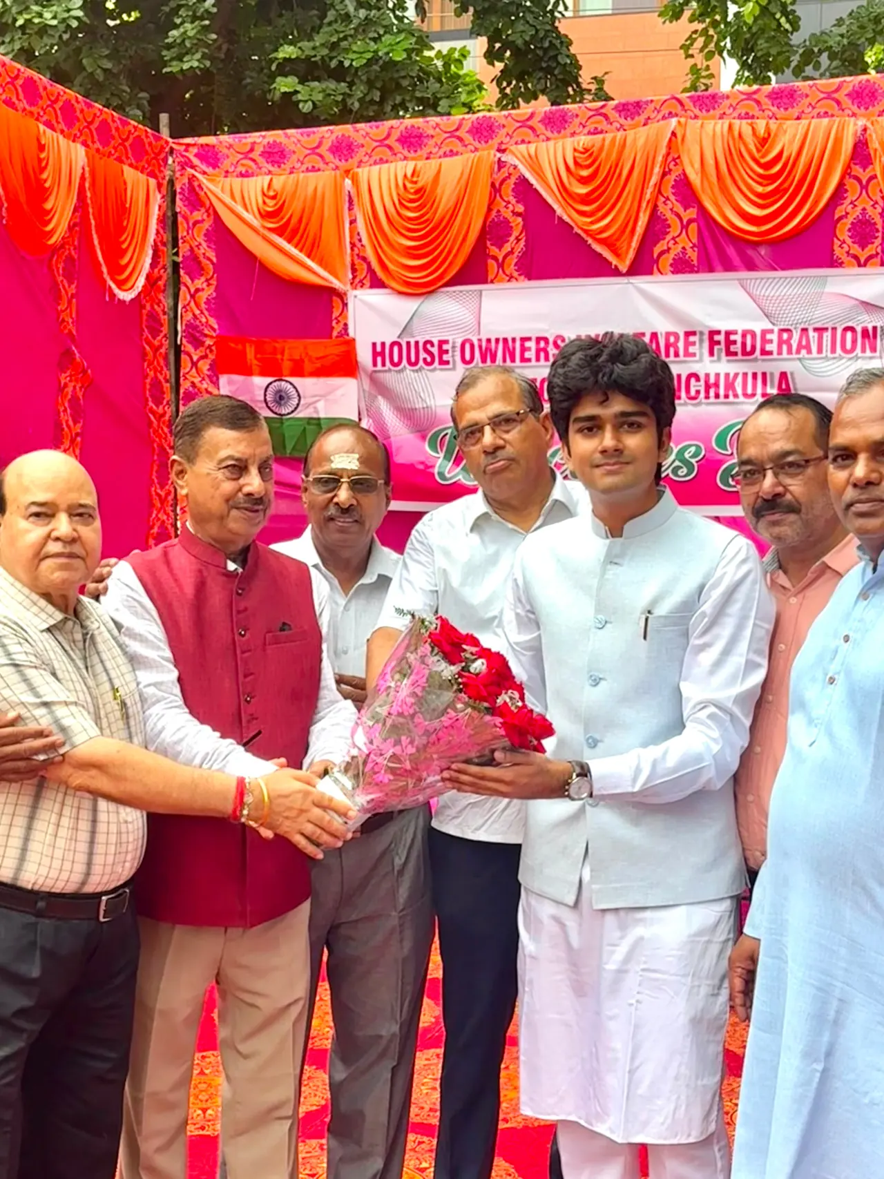 Councillor Parth Gupta Joins Ward 6 Independence Day Celebration in Sector 17, Panchkula — photo 2